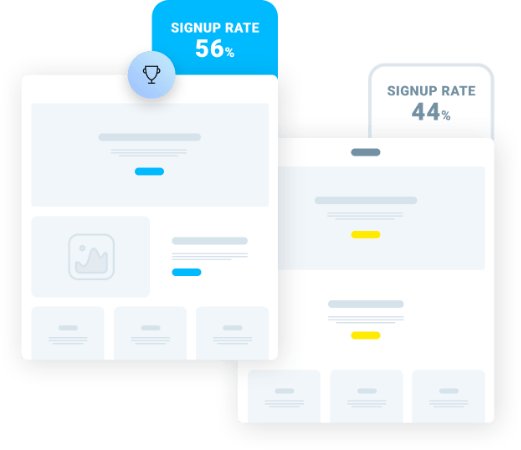 Craft custom landing pages that get noticed