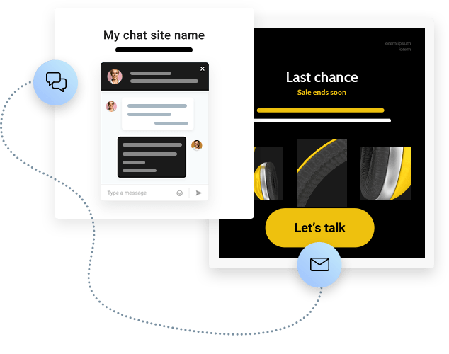 Transformez vos emails en conversations live