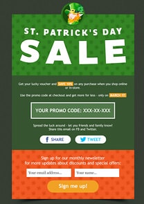 St Patrick's Super Deal